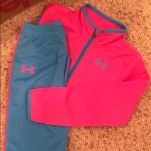Under Armour outfit set in mint condition. Size 6x